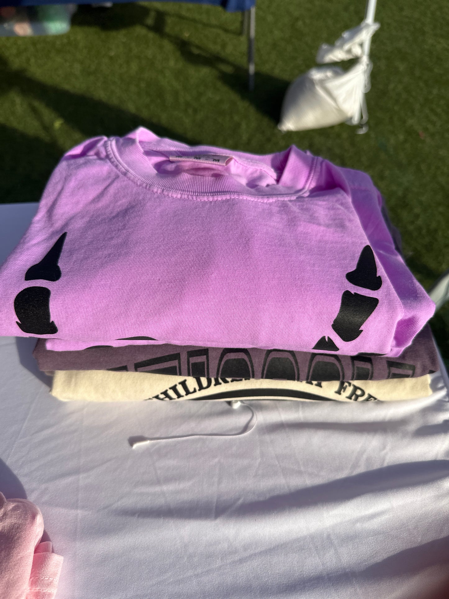 Screen print tee