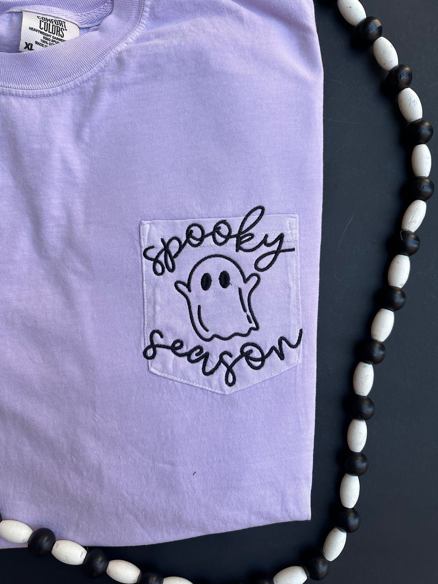 Spooky Season pocket tee